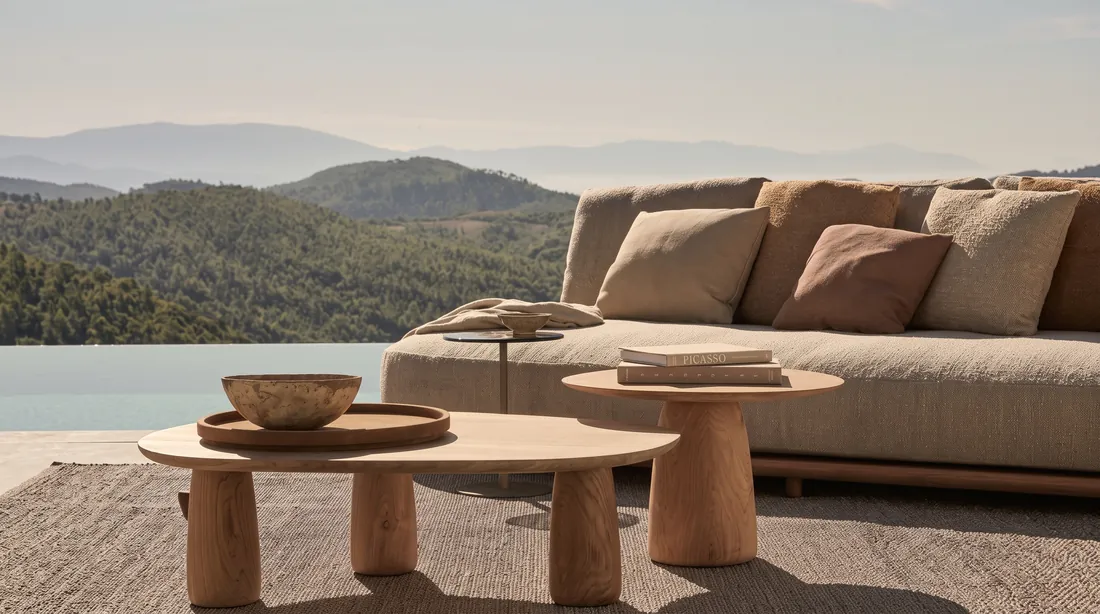 Teak Outdoor Side Table selection reference